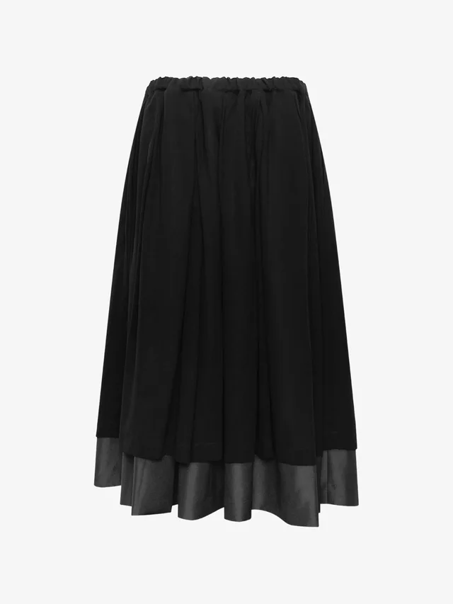 Comme Des Garcons pleated drawstring midi skirt, photo 2 of 2 from SENSER