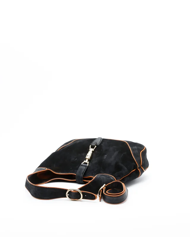 Gucci New Jackie Suede Bag in Suede from A Retro Tale, photo 4 of 11