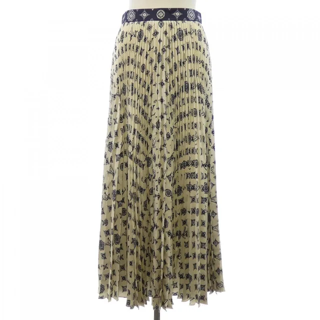 Louis Vuitton 12 Skb Skirt in Silk from The Reluxe