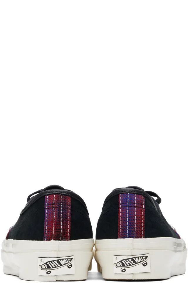 Vans Black & Purple LX Authentic Reissue 44 Sneakers, photo 2 of 5 from SSENSE