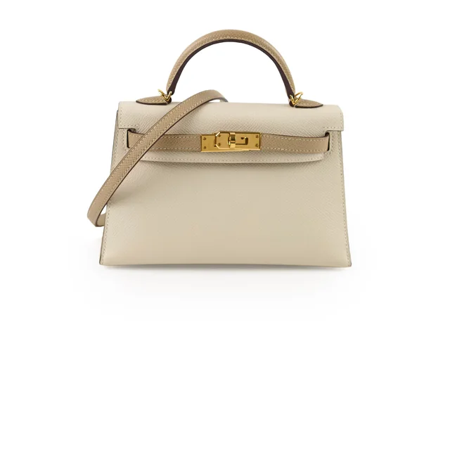Hermès Mini Kelly Special Order Epsom - U Stamp in Epsom leather from The Purse Affair