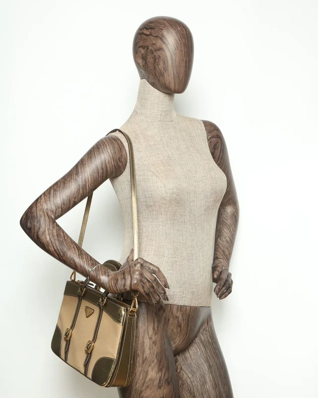 Prada Canvas Saffiano Bag in Saffiano leather from A Retro Tale, photo 9 of 9