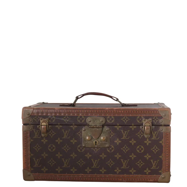Louis Vuitton Boite Bouteilles et Glace Trunk Case Monogram in Coated canvas from Luxe.It.Fwd