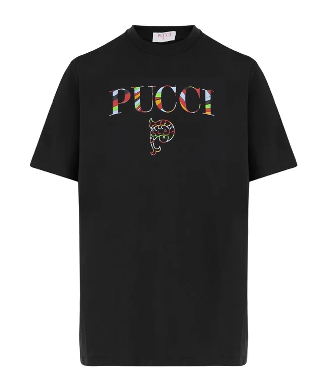 Emilio Pucci Cotton t-shirt with logo from SENSER, photo 1 of 1