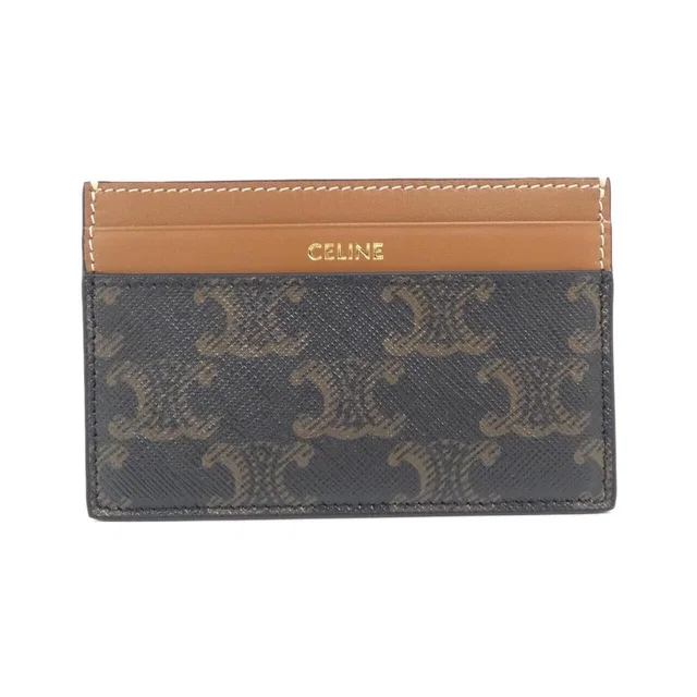 Celine Card Case Card Holders in Canvas from The Reluxe