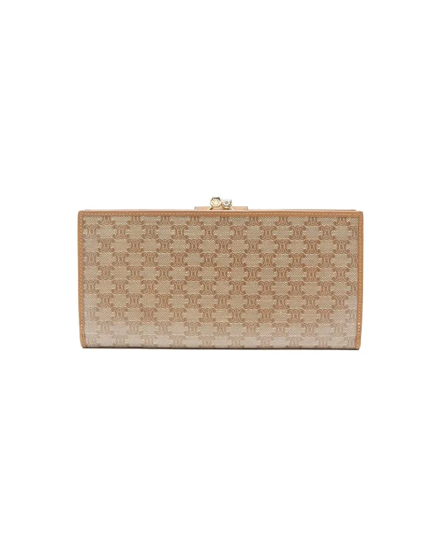 Celine Macadam Coin Purse Wallet in Canvas from A Retro Tale, photo 2 of 4