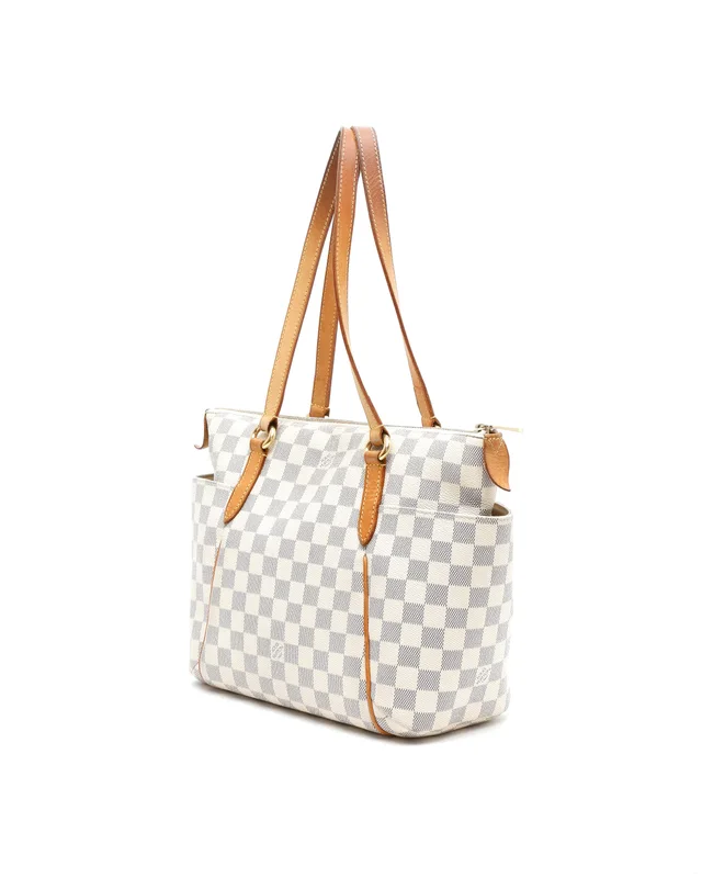 Louis Vuitton Damier Azur Totally PM Tote Bag in Canvas from A Retro Tale, photo 3 of 9