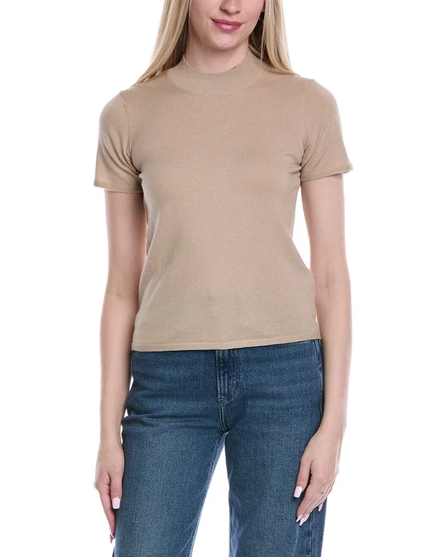 7 For All Mankind Mock Neck Wool-Blend Sweater, image 1 of 1 from Rue La La