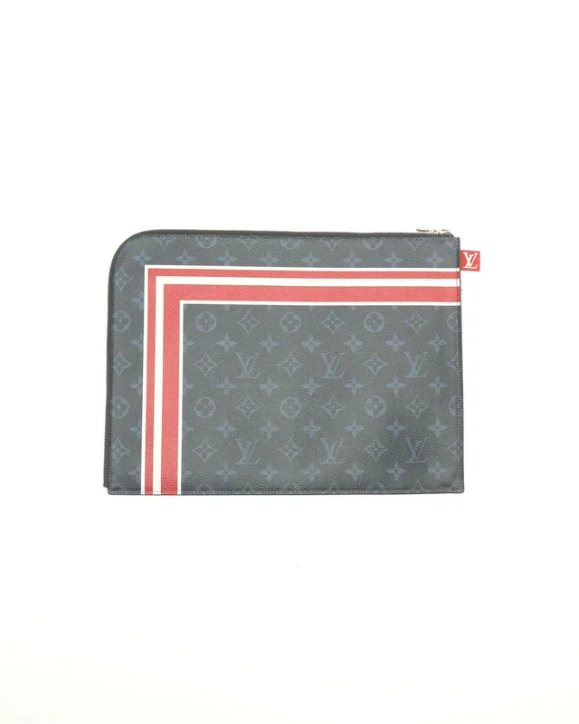 Louis Vuitton Monogram Cobalt Pochette Jour GM Laptop Case from A Retro Tale, photo 2 of 6