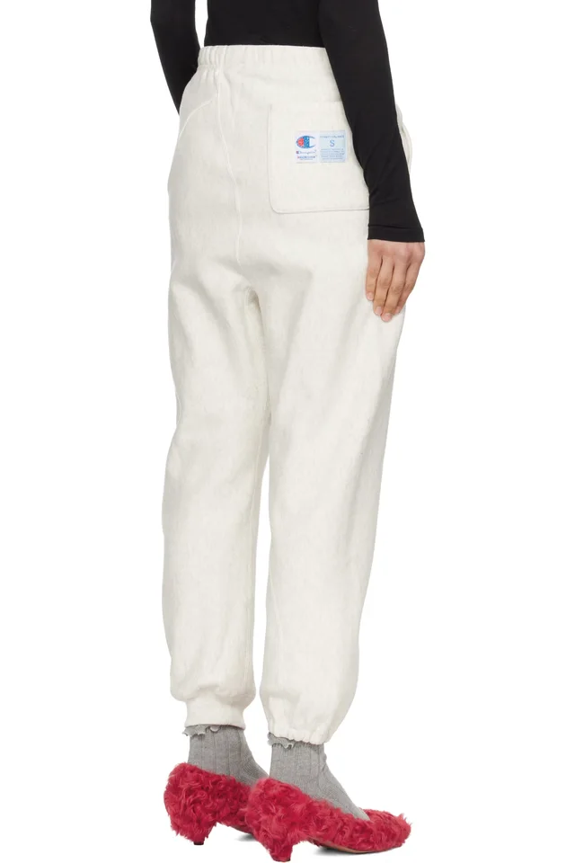 UNDERCOVER Gray Champion Edition UC2E1502-1 Sweatpants, photo 3 of 4 from SSENSE