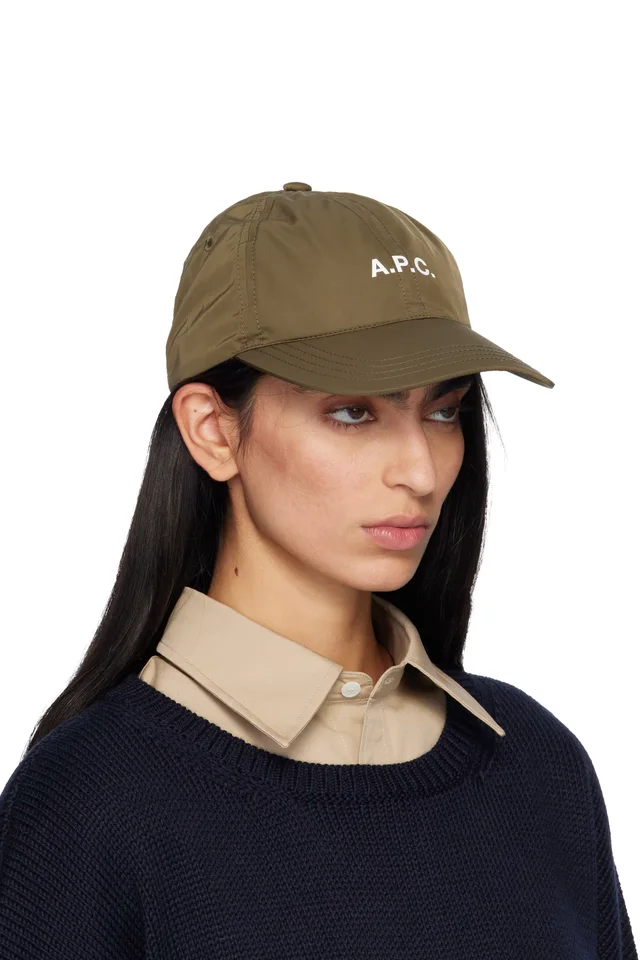 A.P.C. Khaki Charlie Cap, photo 2 of 3 from SSENSE