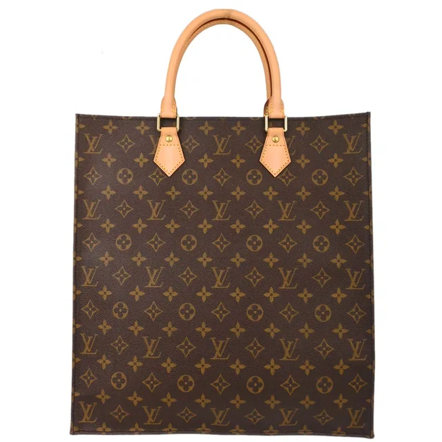 Louis Vuitton Monogram Sac Plat Tote Handbag M51140 in Coated canvas from AMORE Vintage Tokyo