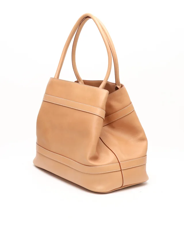 Saint Laurent Large Rive Gauche Tote Bag in Suede from A Retro Tale, photo 3 of 9
