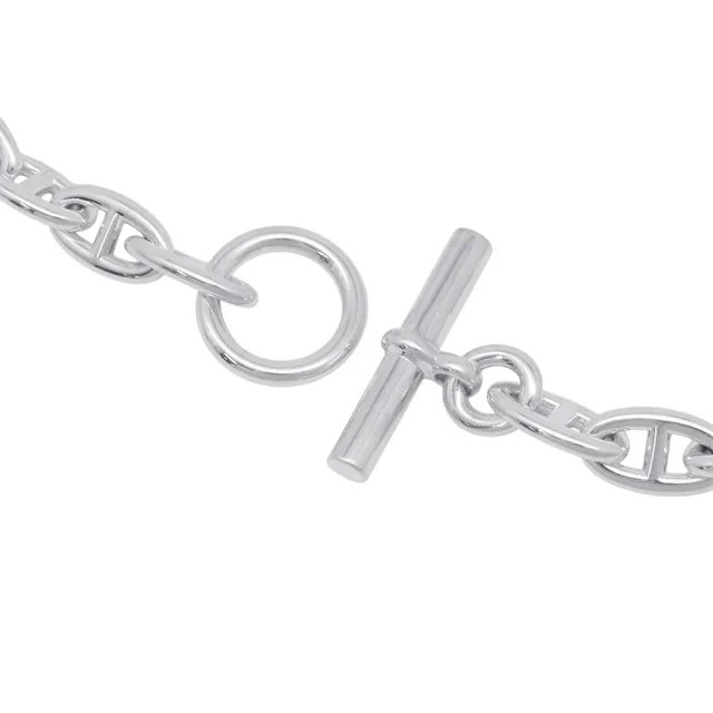 Hermès Chaine d'Ancre Necklace 29 frames Size GM SV925 from GALLERY RARE, photo 4 of 10