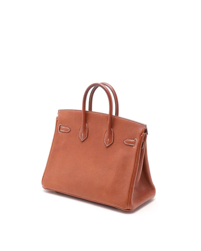 Hermès Birkin 25 Fauve Barenia Faubourg Bag in Leather from A Retro Tale, photo 3 of 13