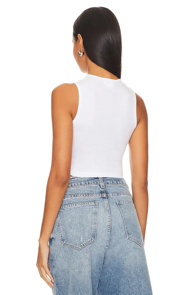 Lovers and Friends Breakfast Club Tank in White, photo 3 of 4 from REVOLVE (Canada)