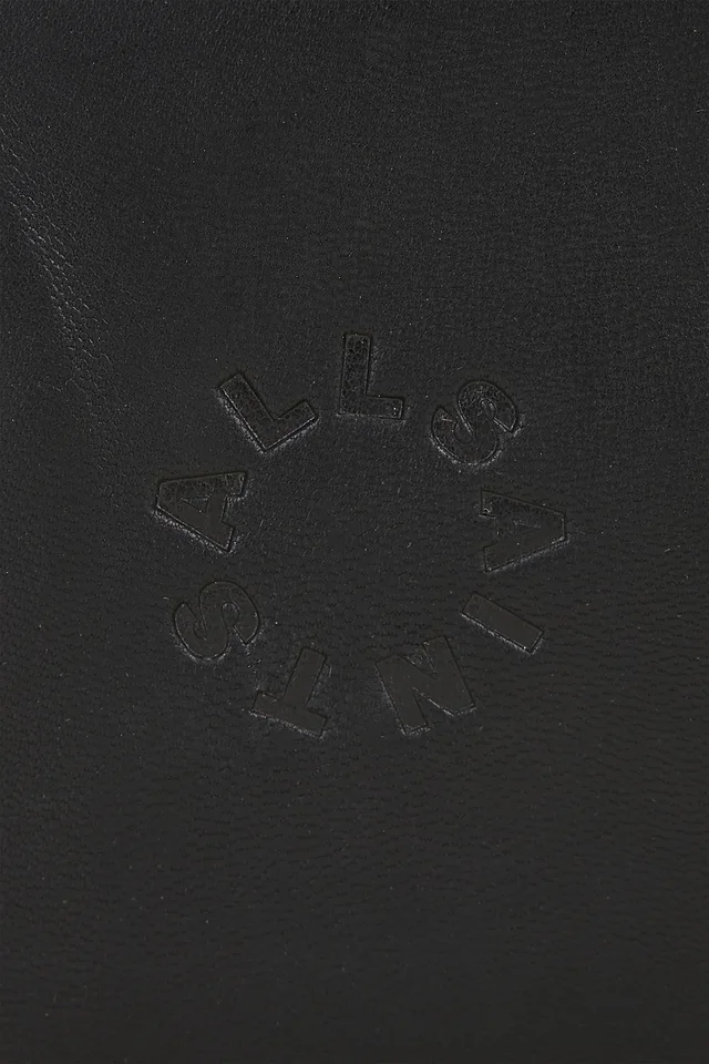ALLSAINTS Arlo Zip Wallet in Black, photo 6 of 6 from REVOLVE (Canada)