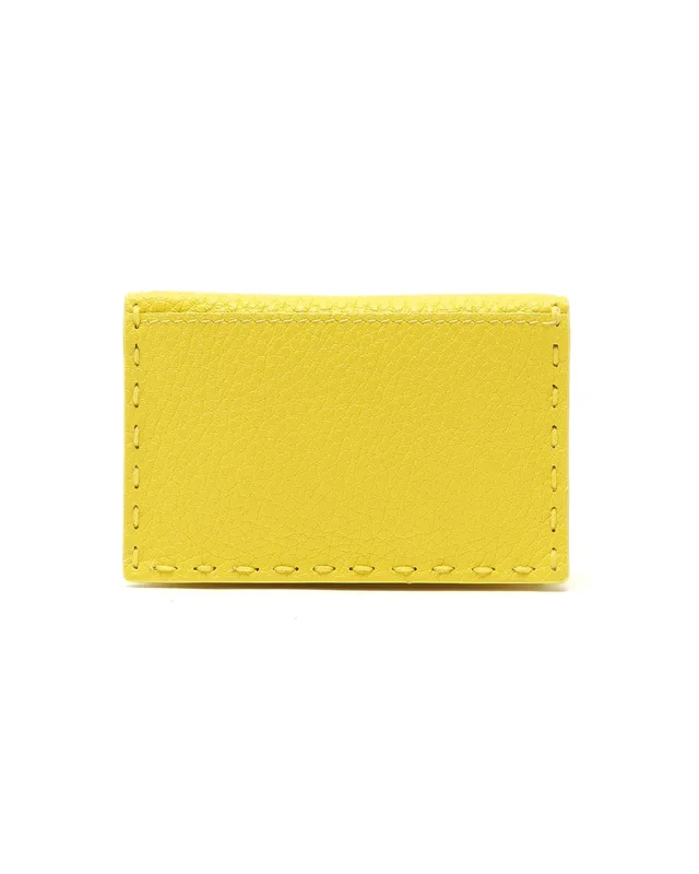 Fendi Selleria Flap Card Holder in Leather from A Retro Tale, photo 2 of 5