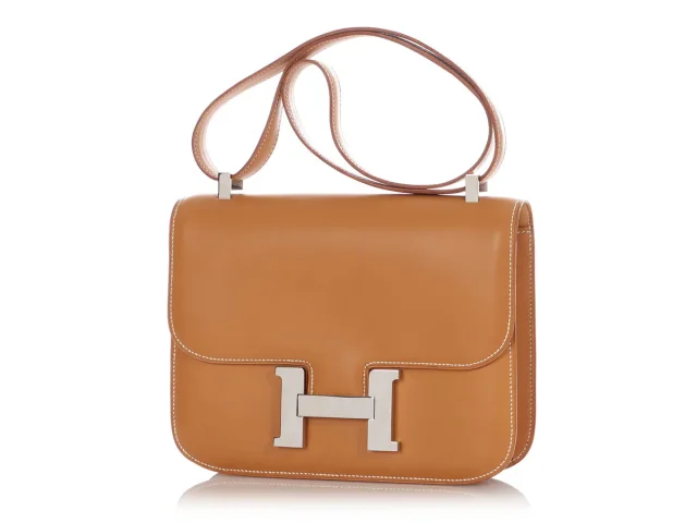 Hermès Vache Natural Constance 23 in Beige Leather from Ann's Fabulous Finds, photo 2 of 10