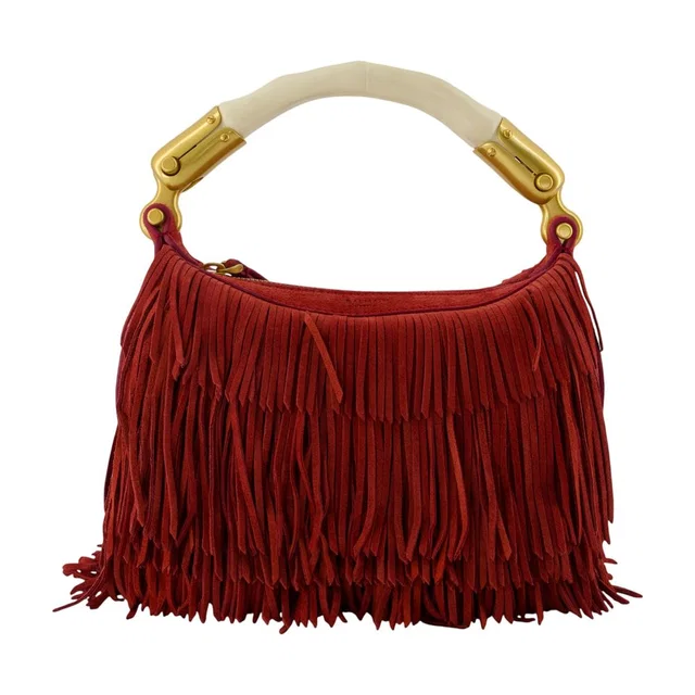 Balmain Mini Bag — Red Calfskin in Red Calfskin from HEWI