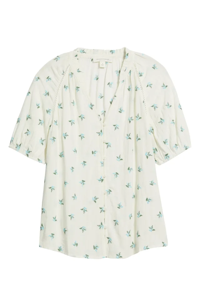Treasure & Bond Floral Button-Up Top, photo 6 of 7 from Nordstrom Rack