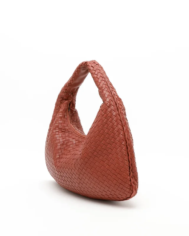 Bottega Veneta Large Intrecciato Hobo Bag in Woven leather from A Retro Tale, photo 3 of 10