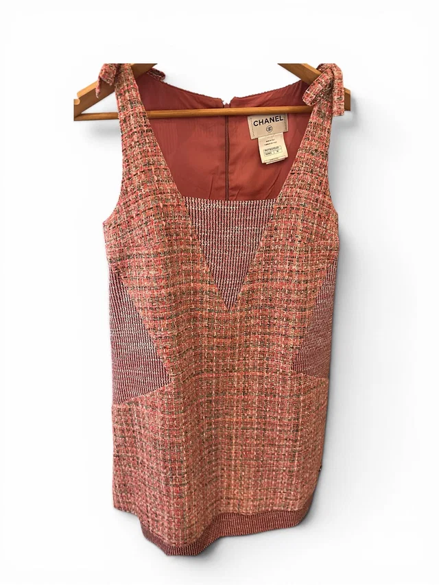 Chanel Tweed Dress Size 36 in Tweed from Luxury Promise