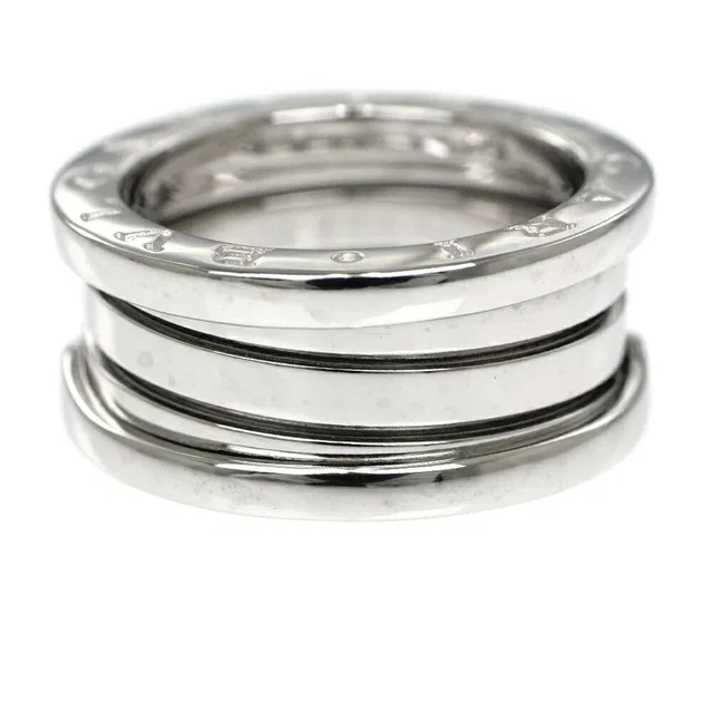 B.zero1 Bvlgari Ring Bands 18K White Gold 51 in White from The Reluxe