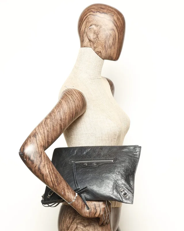 Balenciaga Classic Motocross 15-Inch Laptop Case in Leather from A Retro Tale, photo 11 of 11