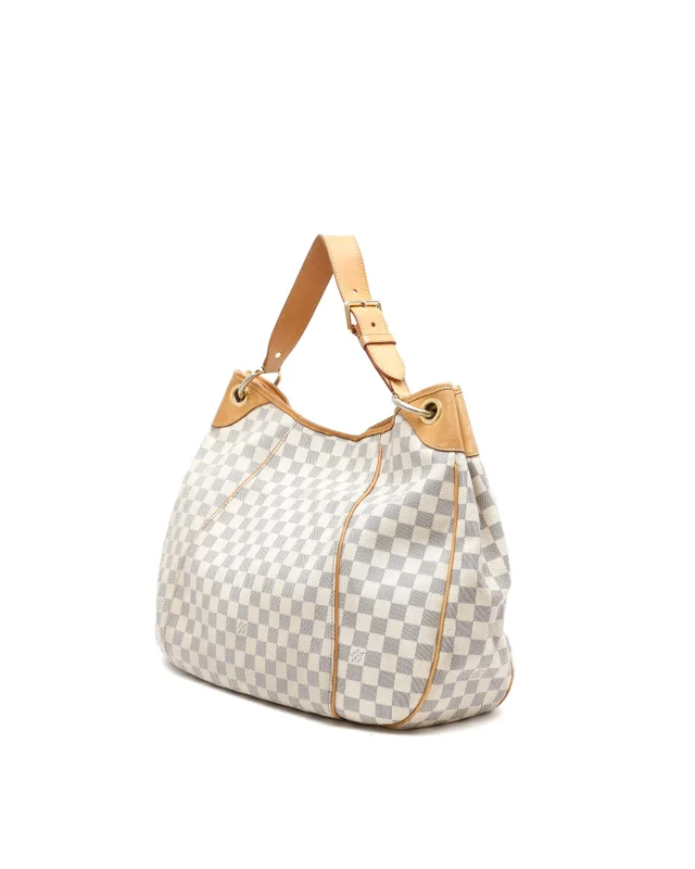 Louis Vuitton Damier Azur Galliera GM Tote Bag in Canvas from A Retro Tale, photo 3 of 14
