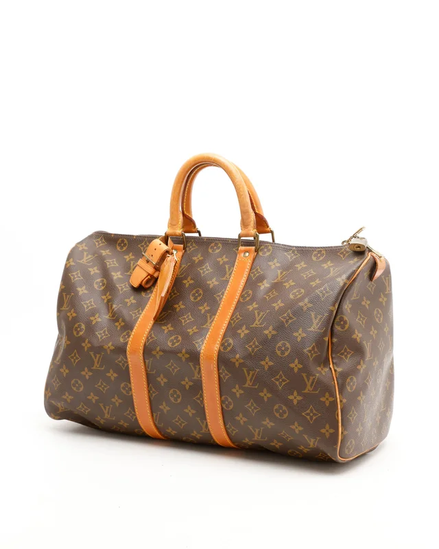 Louis Vuitton Monogram Keepall 45 Weekend Bag in Coated canvas from A Retro Tale, photo 2 of 10