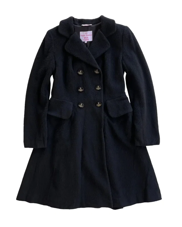Vivienne Westwood Cashmere Longcoat in black Cashmere from Grailed