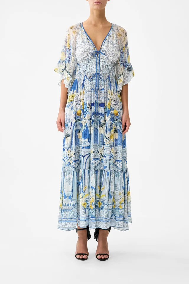 Camilla eBoutique RUFFLE SLEEVE LONG DRESS DE NADA GRANADA from CAMILLA, photo 1 of 1