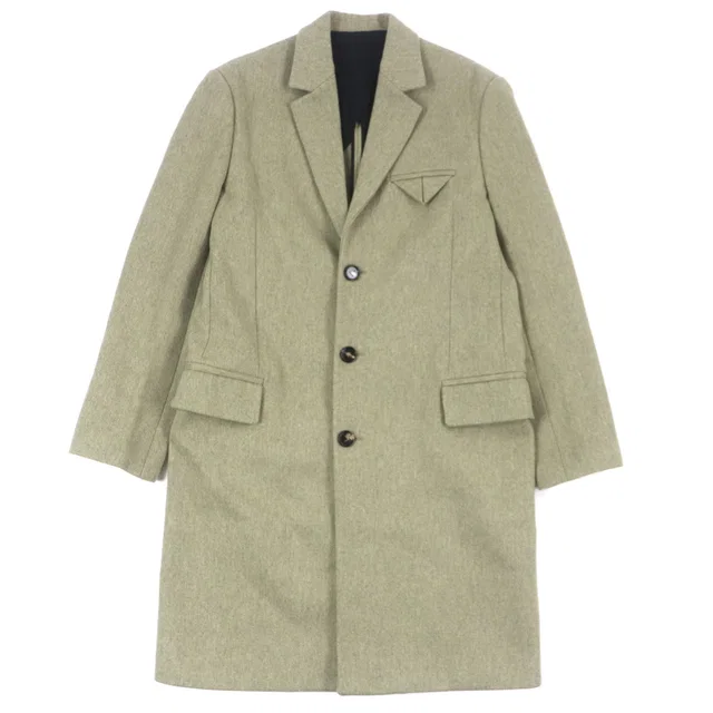 Bottega Veneta Chester Wool Coat in Wool from LuxUness