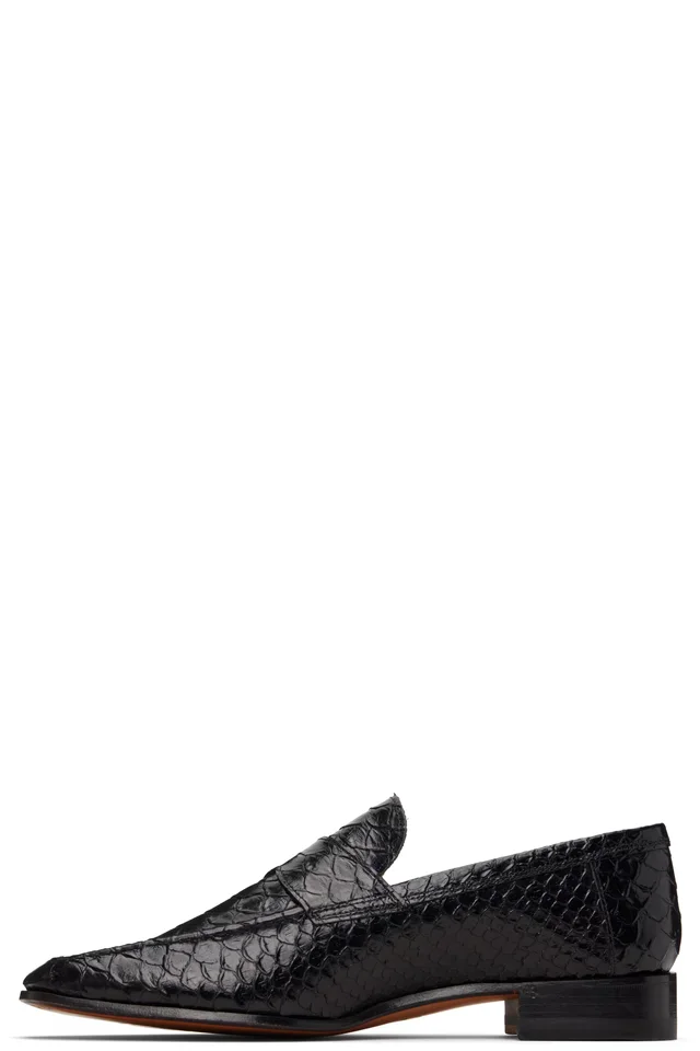 Paris Texas Black Alain Loafers, photo 3 of 5 from SSENSE