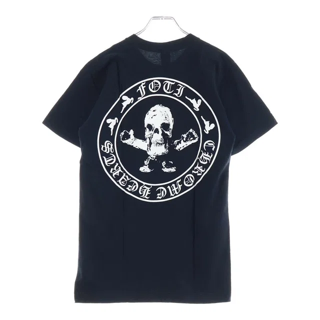 Chrome Hearts Vintage Foti Harris Teeter Short Sleeve Tee T-Shirt Black in Black from The Reluxe