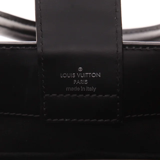 Louis Vuitton Kleber handbag in black Épi leather and black leather in Black Leather from Collector Square, photo 4 of 5