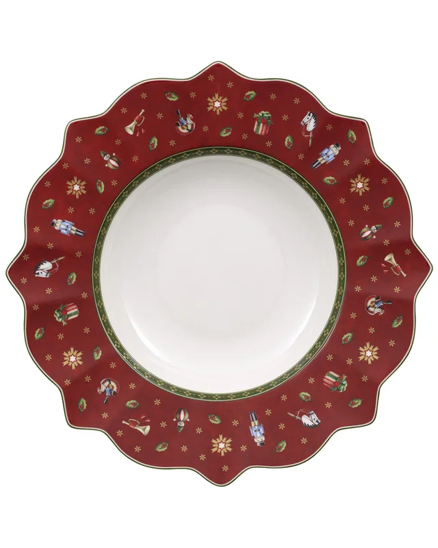 Villeroy & Boch Christmas Toy's Delight Rim Soup Bowl, image 1 of 1 from Rue La La