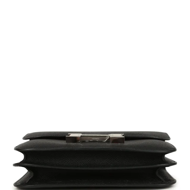 Hermès Constance 18 Black Epsom Palladium Hardware in Black Epsom leather from Madison Avenue Couture, photo 6 of 9