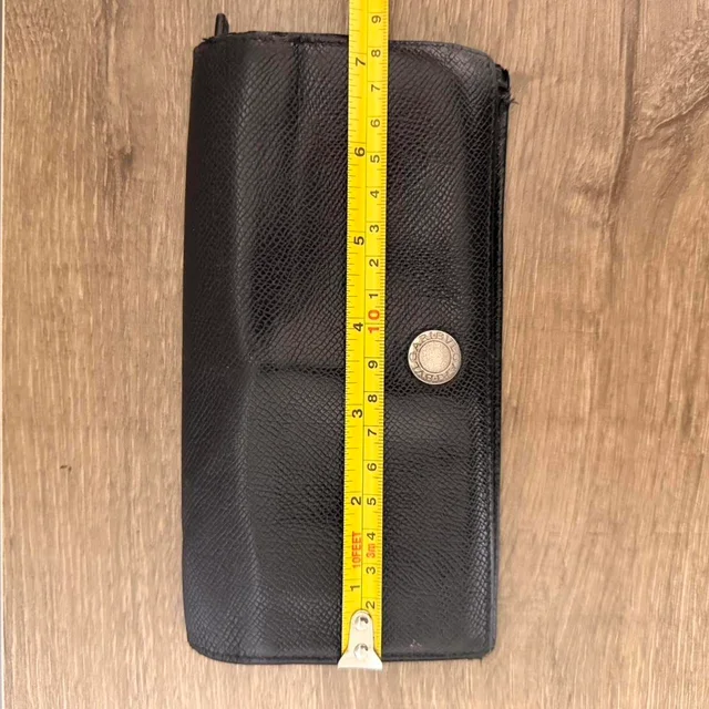 Bvlgari Women's Wallet - Black in black from Depop, photo 8 of 8