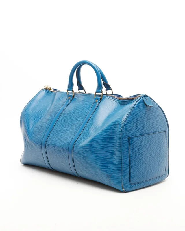Louis Vuitton Epi Keepall 50 Weekend Bag in Leather from A Retro Tale, photo 2 of 10