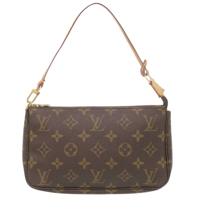 Louis Vuitton Pochette Accessoires Monogram Pouch in Coated canvas from The Reluxe