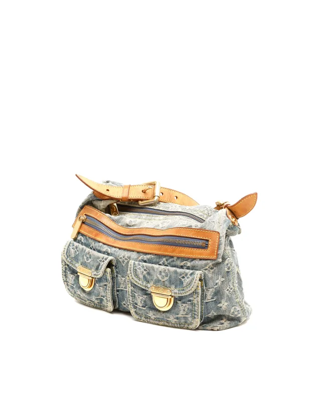 Louis Vuitton Monogram Denim Baggy PM Bag in Denim from A Retro Tale, photo 2 of 9