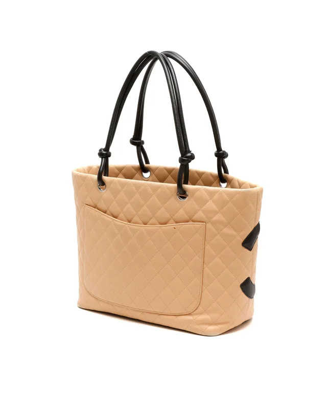 Chanel Cambon Ligne Tote Bag in Leather from A Retro Tale, photo 3 of 8