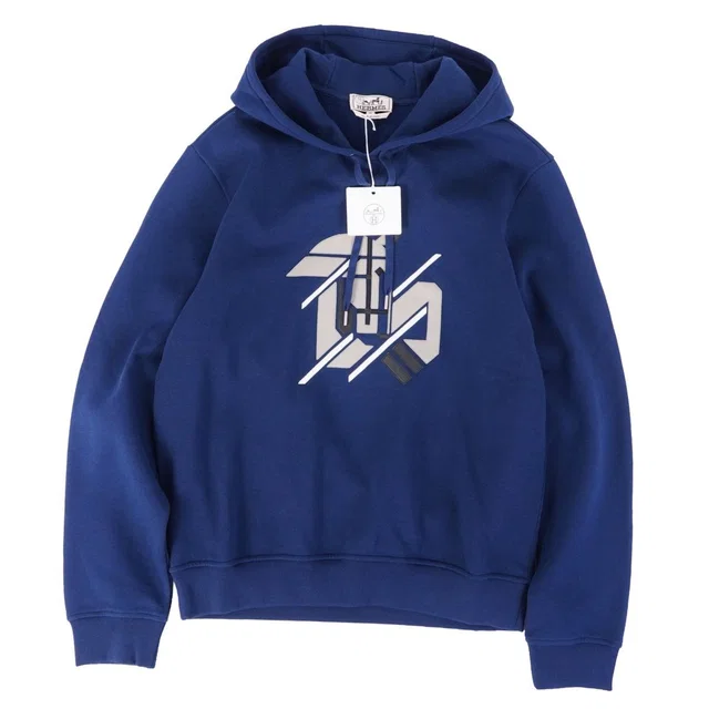 Hermès Sweatshirt Hoodie Pullover in Leather from The Reluxe