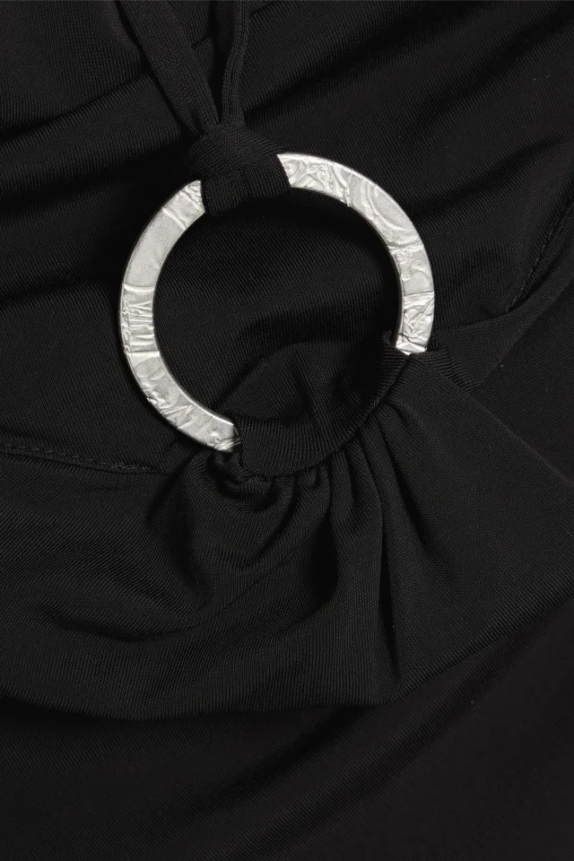 Tove Mika embellished jersey maxi dress in Black, photo 4 of 4 from THE OUTNET