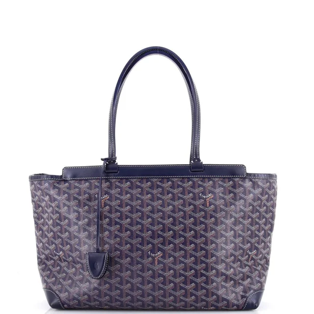 Goyard Pm Bellechasse Bag Coated Canvas in blue Coated canvas from Poshmark