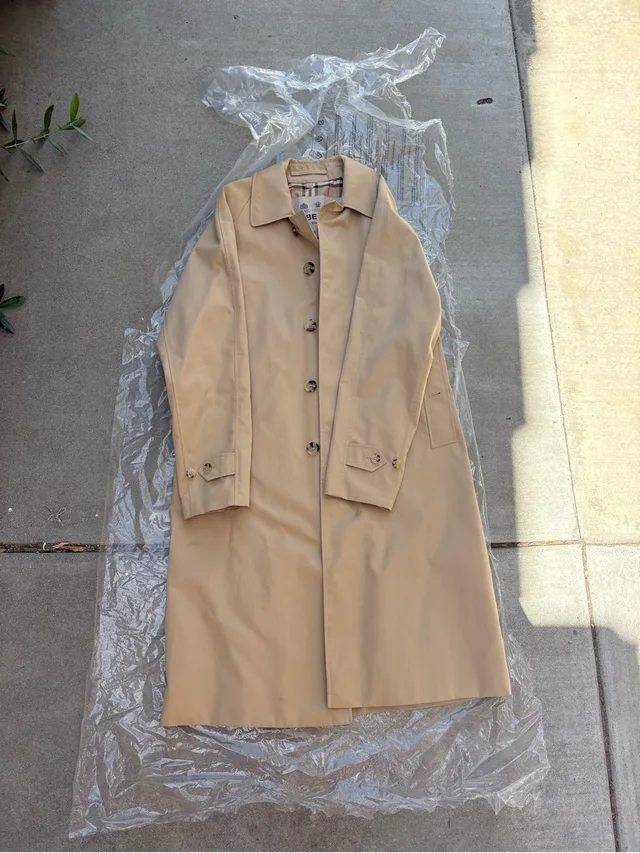 Burberry Beige Long Trench Coat in neutral|brown from Poshmark, photo 1 of 1