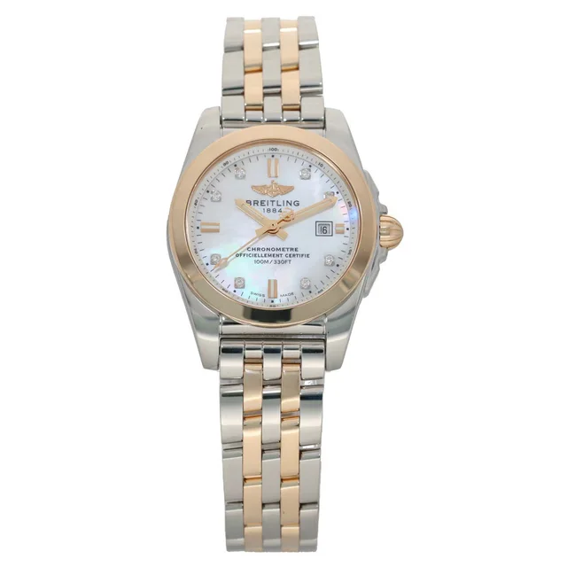 Breitling Galactic C72348 29mm Bi-Colour Watch from H&T