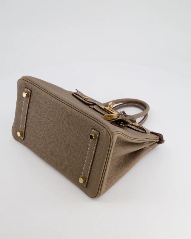 HOT* Hermès Birkin Retourne 25 Bag in Taupe Togo leather from Sellier, photo 15 of 22
